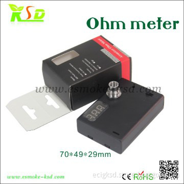 hot selling 510 ecig ohm meter